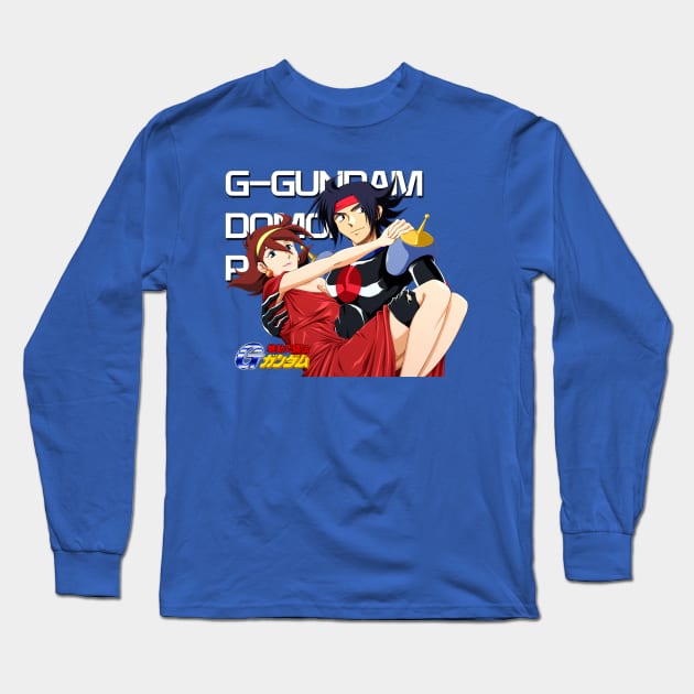 Domon x Rain G-Gundam Last Episode Long Sleeve T-Shirt by Celestial Crafts